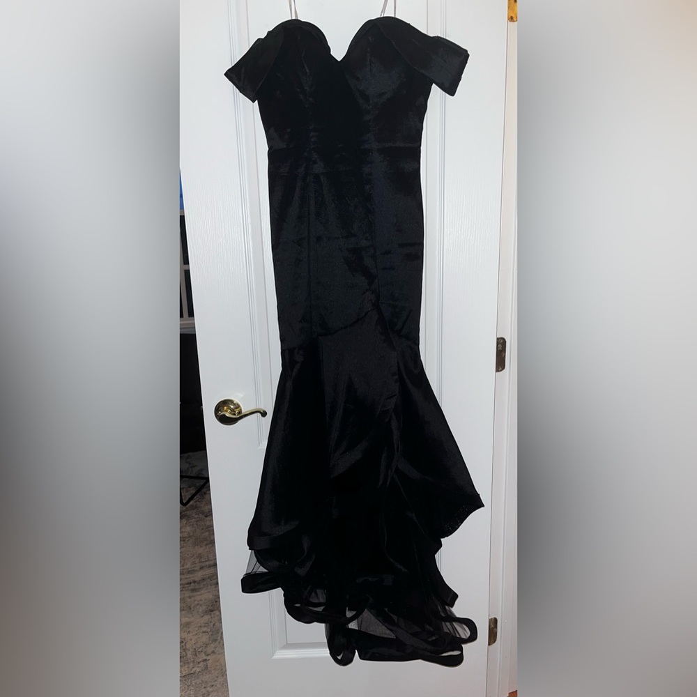 Camille La Vie Off the Shoulder Gown
